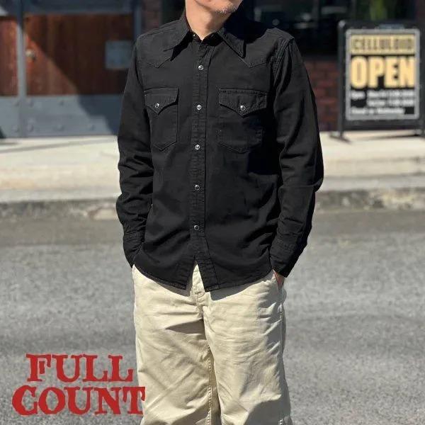 FULLCOUNT（フルカウント） 4894BKBK-26 BLACK BLACK DENIM WESTERN