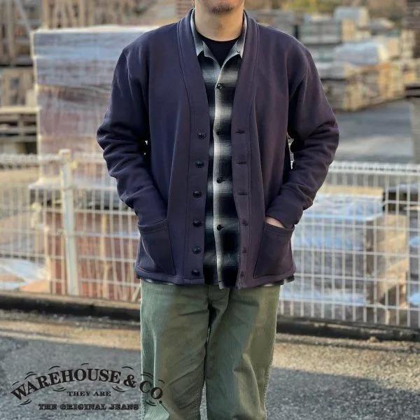 ウエアハウス 498 4本針スウェットカーディガン 無地 SWEAT CARDIGAN WAREHOUSE 2025年新作 | WAREHOUSE | 10