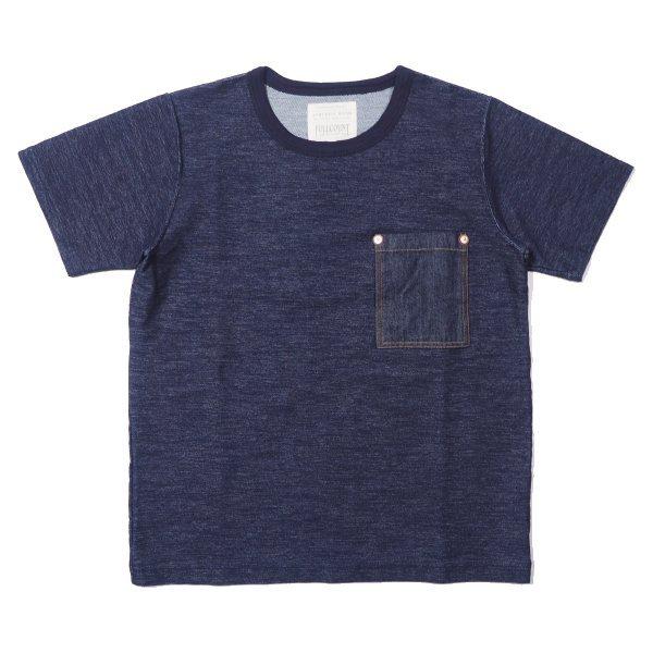 FULLCOUNT（フルカウント） インディゴデニムポケットTシャツ 5002