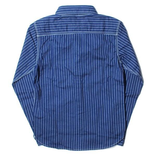 美品　UES　ウエス　500954　 ワークシャツ　ウォバッシュ ストライプ匿名 UES（ウエス） ワークシャツ ウォバッシュストライプ 500954