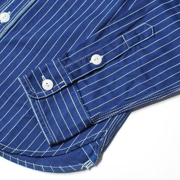 UES（ウエス） ワークシャツ ウォバッシュストライプ 500954