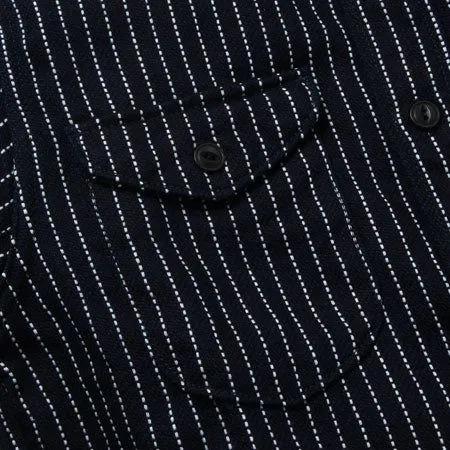 [予約商品]ウエス 501656 インディゴストライプネルシャツ INDIGO STRIPE FLANNEL SHIRT UES 2026年 | UES | 04