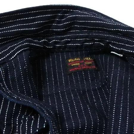 [予約商品]ウエス 501656 インディゴストライプネルシャツ INDIGO STRIPE FLANNEL SHIRT UES 2026年 | UES | 07