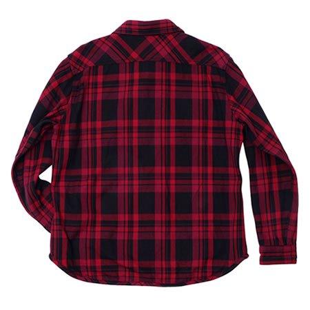 UES（ウエス） 502355 エキストラヘビー ネルシャツ フランネル レッド
