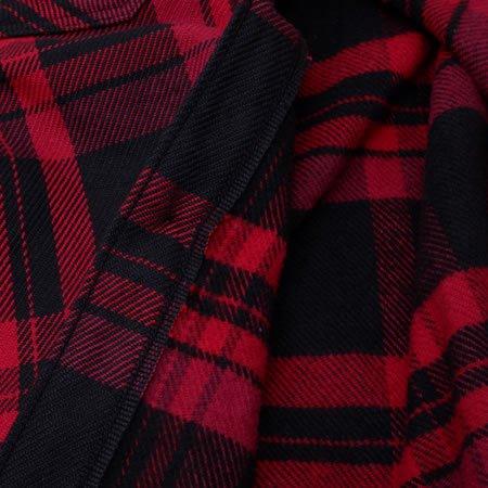 UES（ウエス） 502355 エキストラヘビー ネルシャツ フランネル レッド