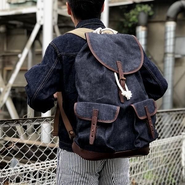 ウエアハウス DENIM BACKPACK デニム バックパック リュックサック 5211 WAREHOUSE 5211CELLULOID 通販 Yahoo!ショッピング