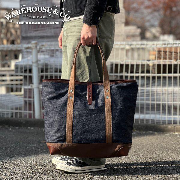 WAREHOUSE（ウエアハウス） Lot 5212 DENIM TOTE BAG デニム トート
