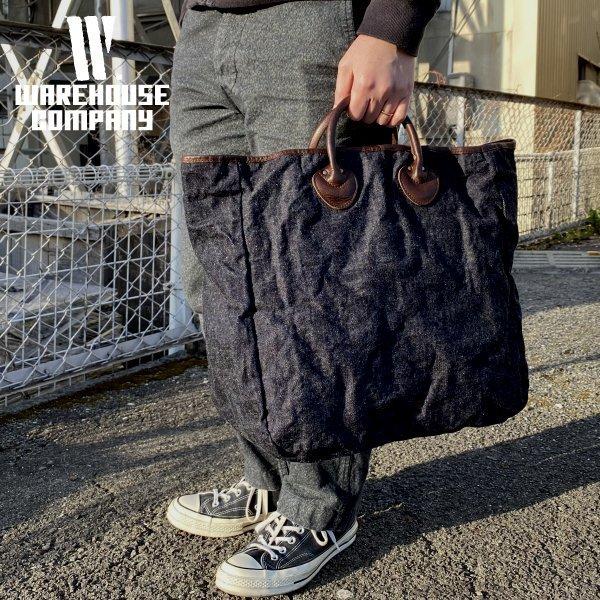 ウエアハウス デニム トートバッグ 5230 DENIM TOTE BAG WAREHOUSE｜celluloid｜08