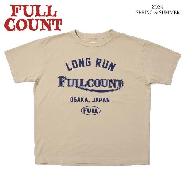 FULLCOUNT（フルカウント） 5500PT-1 LONG RUN FULLCOUNT T SHIRT プリントTシャツ ...