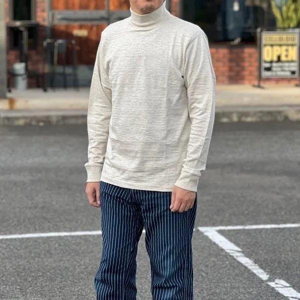 ネコポス送料200円 ウエアハウス 5910 長袖ハイネックTシャツ モックネック WAREHOUSE 2025年新作 | WAREHOUSE | 08