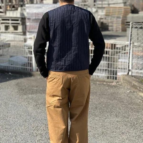 CUSHMAN（クッシュマン） マトソンズ 61932 HERRINGBONE STRIPE VEST