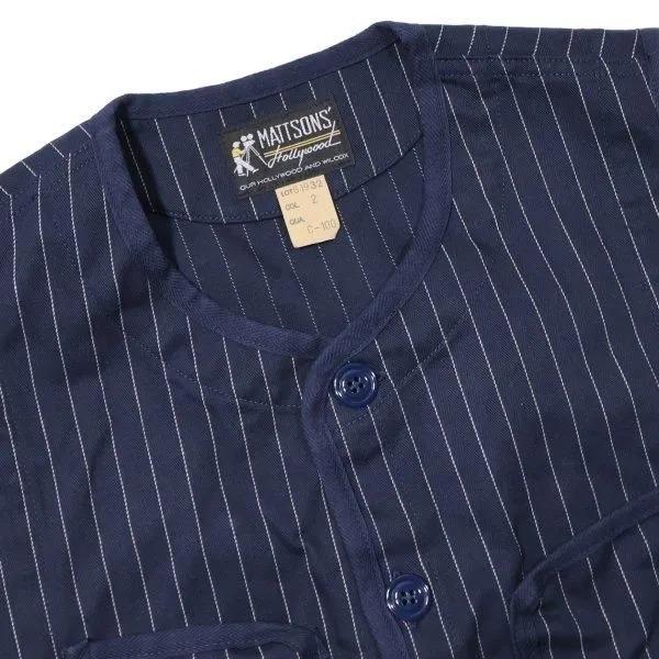 CUSHMAN（クッシュマン） マトソンズ 61932 HERRINGBONE STRIPE VEST