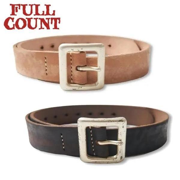 フルカウント 6211 WILD LEATHER GARRISON BELT ワイルドレザー ギャリソンベルト シングルピン FULLCOUNT 定番商品 | FULLCOUNT
