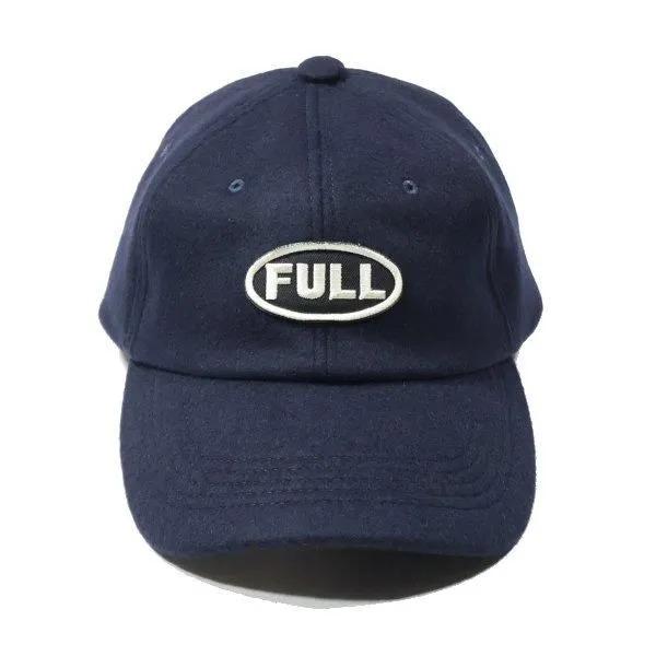 フルカウント 6262 MELTON FULL PATCH BASEBALL CAP ウールメルトン ベースボールキャップ 帽子 FULLCOUNT 2026年新作 | FULLCOUNT | 01