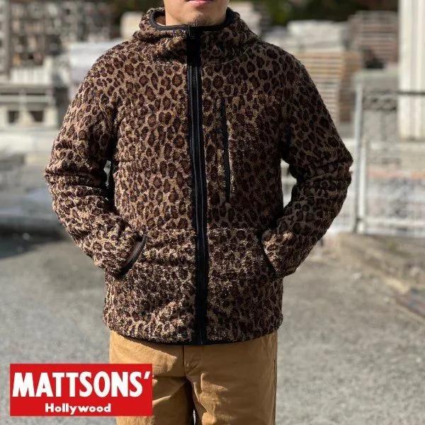 CUSHMAN（クッシュマン） マトソンズ 66930 LEOPARD FLEECE ZIP PARKA