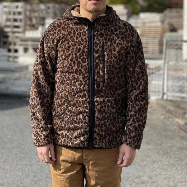 CUSHMAN（クッシュマン） マトソンズ 66930 LEOPARD FLEECE ZIP PARKA