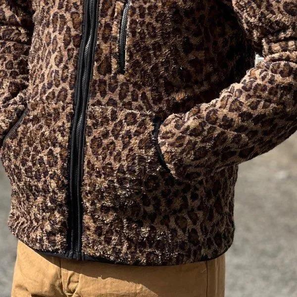 CUSHMAN（クッシュマン） マトソンズ 66930 LEOPARD FLEECE ZIP PARKA