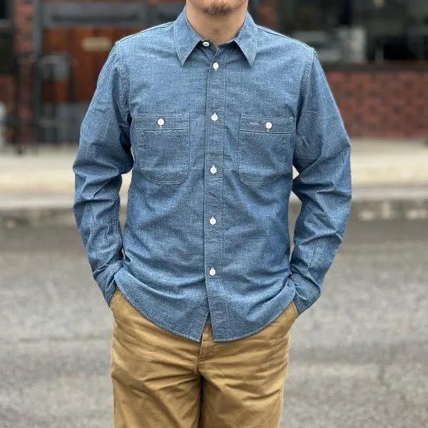 DELUXEWARE（デラックスウエア） 7623 56 INDIGO CHAMBRAY