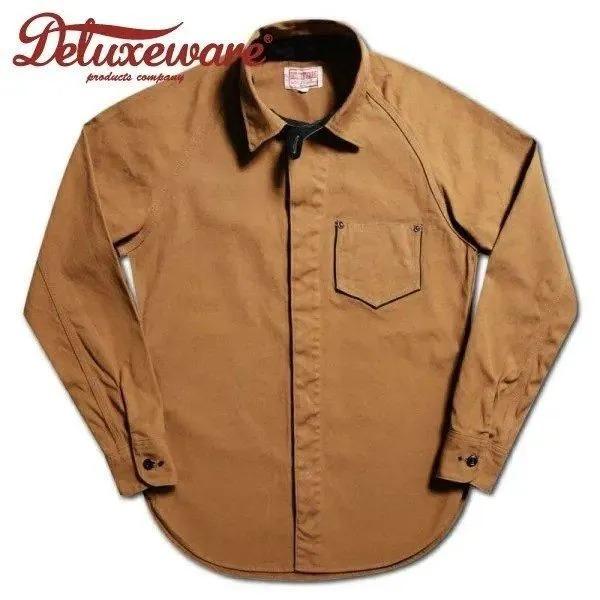 デラックスウエア 7641A 40s DUCKSBUCK ダックキャンバス ワークシャツ 長袖 DELUXEWARE 2025年新作 | DELUXEWARE