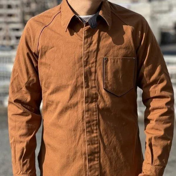 デラックスウエア 7641A 40s DUCKSBUCK ダックキャンバス ワークシャツ 長袖 DELUXEWARE 2025年新作 | DELUXEWARE | 11