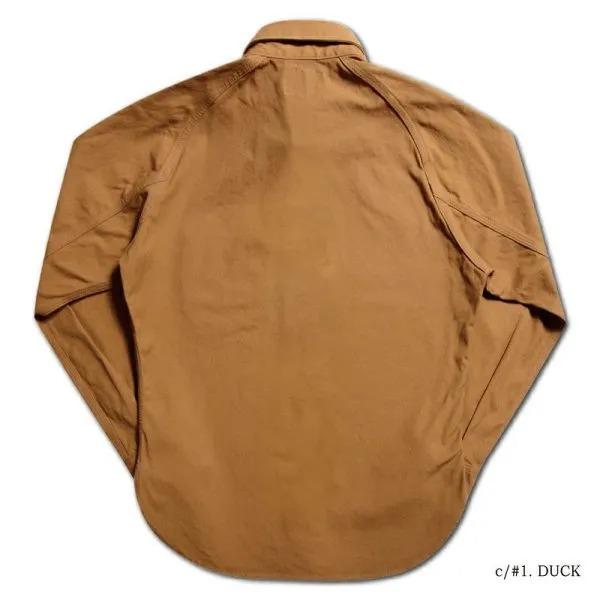 デラックスウエア 7641A 40s DUCKSBUCK ダックキャンバス ワークシャツ 長袖 DELUXEWARE 2025年新作 | DELUXEWARE | 02