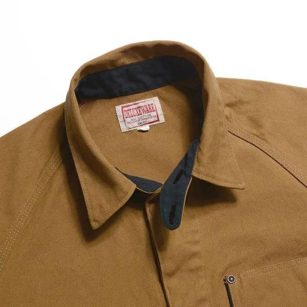デラックスウエア 7641A 40s DUCKSBUCK ダックキャンバス ワークシャツ 長袖 DELUXEWARE 2025年新作 | DELUXEWARE | 03