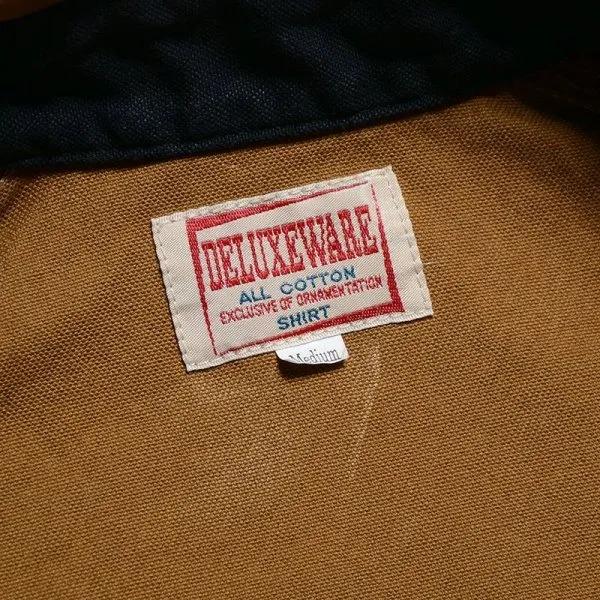 デラックスウエア 7641A 40s DUCKSBUCK ダックキャンバス ワークシャツ 長袖 DELUXEWARE 2025年新作 | DELUXEWARE | 04