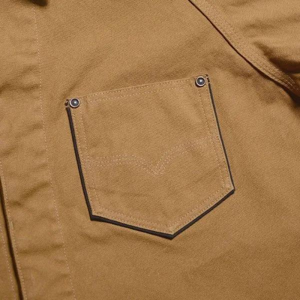 デラックスウエア 7641A 40s DUCKSBUCK ダックキャンバス ワークシャツ 長袖 DELUXEWARE 2025年新作 | DELUXEWARE | 05