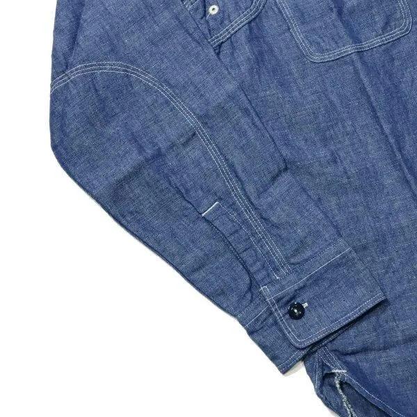 フェローズ 770WS シャンブレーワークシャツ 長袖 CHAMBRAY WORK SHIRTS PHERROWS 2025年定番リニューアルモデル | Pherrow's | 10
