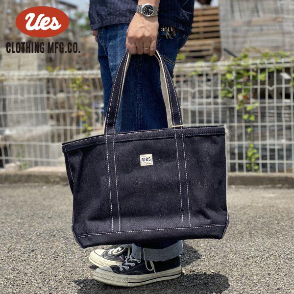 UES ウエス 23ozデニム ジップトップ トートバッグ 811656