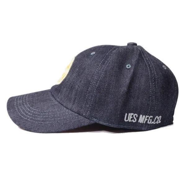 UES（ウエス） [ネコポス送料200円] デニムキャップ ベースボール