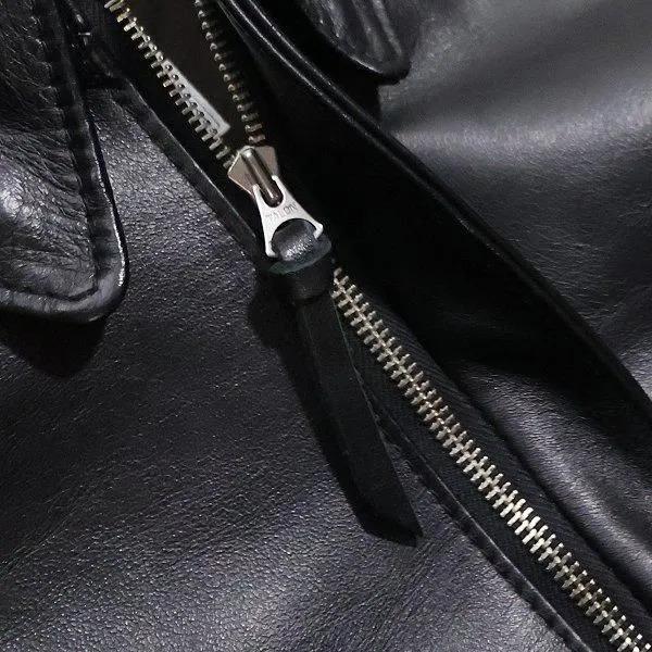 ワイツーレザー A-2 ECO HORSE PIGMENT TYPE A-2 エコホース レザーフライトジャケット 馬革 Y'2LEATHER 2025年新作の画像