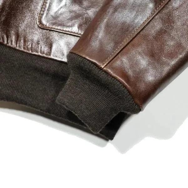 値下げしました。A-2 大脱走 馬革 商品説明、必ず、読んでね。 Yahoo