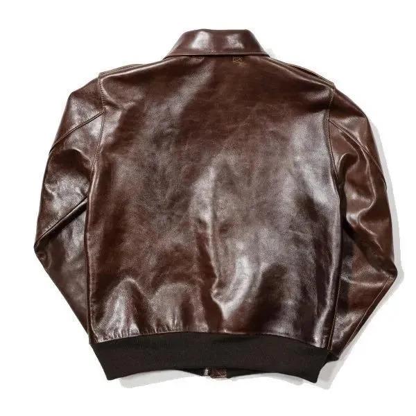 フライトジャケット y*u様 L-2A フライト プルアップホース A-2 Type HORSE UP PULL ワイツーレザー ジャケット・アウター