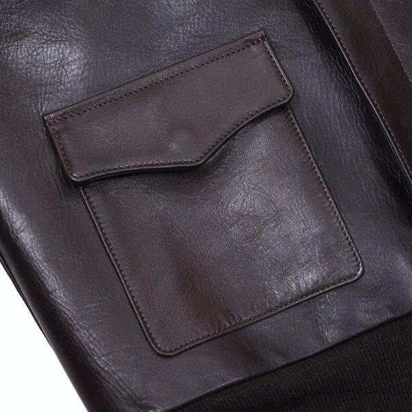 [数量限定]セルロイド別注 ワイツーレザー TYPE A-2 HAND DYED HORSE ハンドダイドホース レザージャケット Y'2LEATHER 2026年の画像