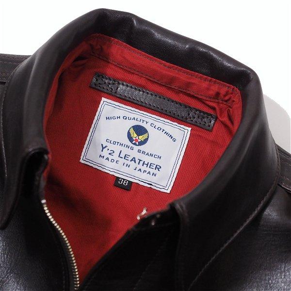 [数量限定]セルロイド別注 ワイツーレザー TYPE A-2 HAND DYED HORSE ハンドダイドホース レザージャケット Y'2LEATHER 2026年の画像