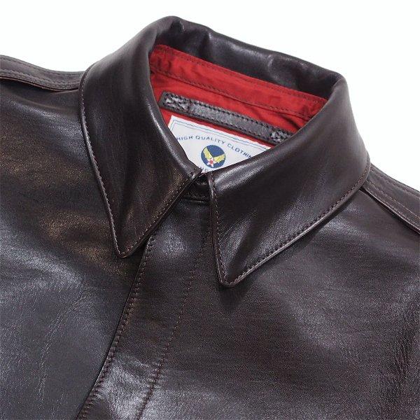 セルロイド別注　ワイツーレザー A-2 Y'2LEATHER セルロイド別注]ワイツーレザー TYPE A-2 HAND DYED HORSE