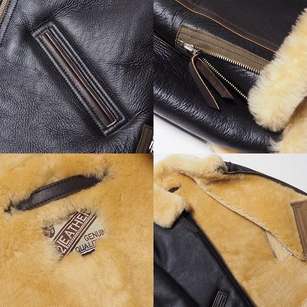 ワイツーレザー コロメールムートン TYPE B-6 Y'2 LEATHER : CELLULOID