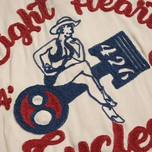 [予約商品]デラックスウエア B2601 EIGHT HEART レーヨン ボーリングシャツ 半袖 DELUXEWARE 2026年新作 | DELUXEWARE | 13