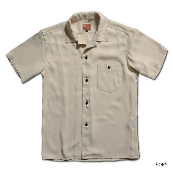 [予約商品]デラックスウエア B2601 EIGHT HEART レーヨン ボーリングシャツ 半袖 DELUXEWARE 2026年新作 | DELUXEWARE | 05