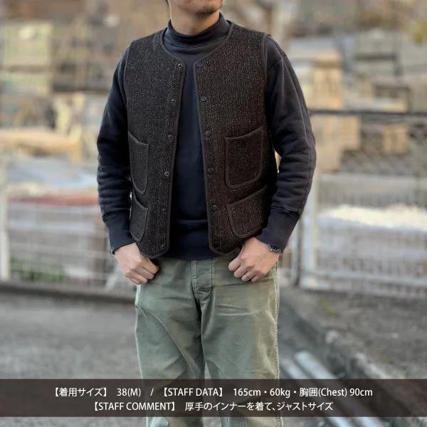 FULLCOUNT BROWN'S BEACH EARLY VEST BBJ-001-22 アーリーベスト FULLCOUNT BROWN'S BEACH EARLY VEST BBJ-001-22 アーリーベスト