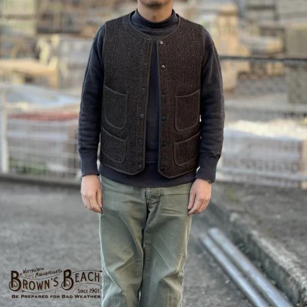 FULLCOUNT BROWN'S BEACH EARLY VEST BBJ-001 アーリーベスト