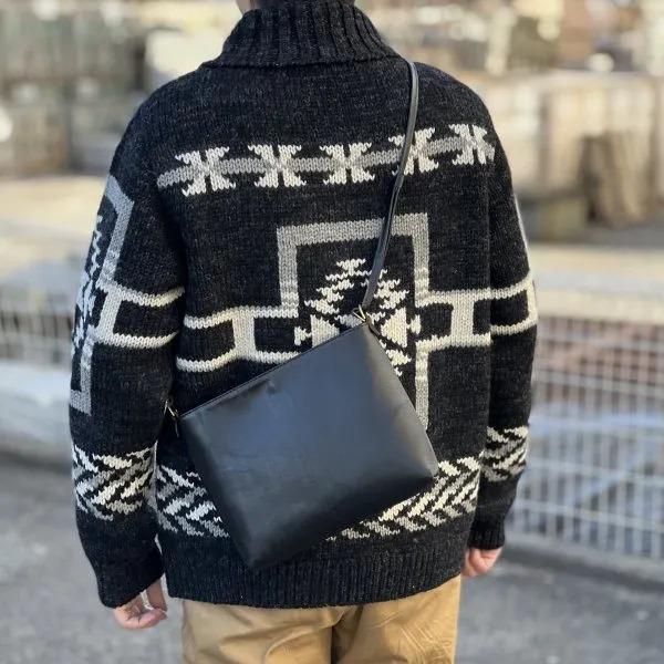 ワイツーレザー BG-18 ホースハイド レザー サコッシュバッグ