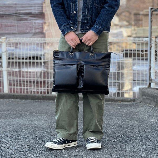 ワイツーレザー BG-20 ANILINE STEER HELMET BAG アニリンステア