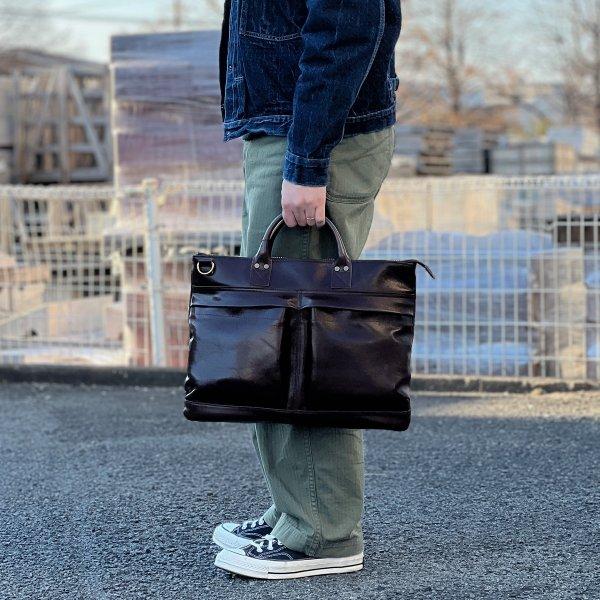 ワイツーレザー BG-20 HORSE HIDE HELMET BAG PULL UP ヘルメット