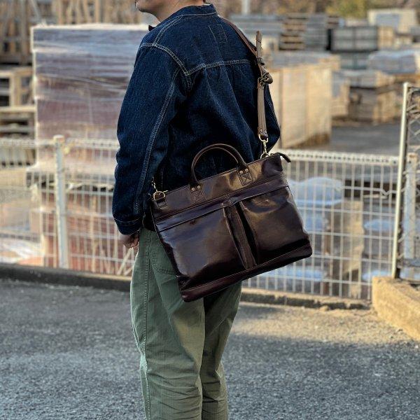 ワイツーレザー BG-20 HORSE HIDE HELMET BAG PULL UP ヘルメット