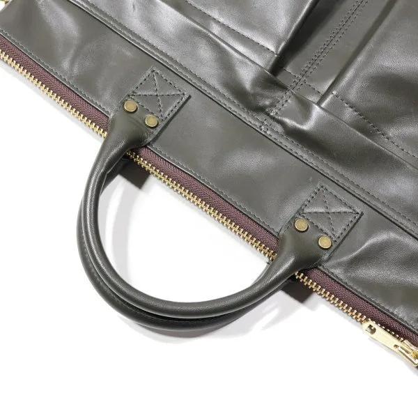 予約商品]ワイツーレザー BG-20 HORSE HIDE HELMET BAG VINTAGE LIGH