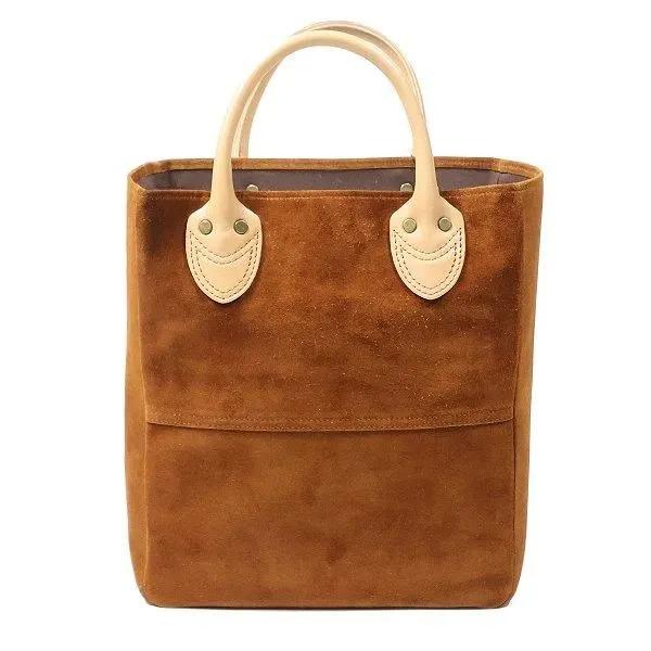 ワイツーレザー BG-22 STEER ROUGHOUT × KAKISHIBU HORSE TOTE BAG