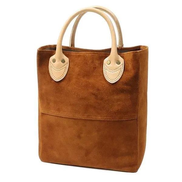 ワイツーレザー BG-22 STEER ROUGHOUT × KAKISHIBU HORSE TOTE BAG