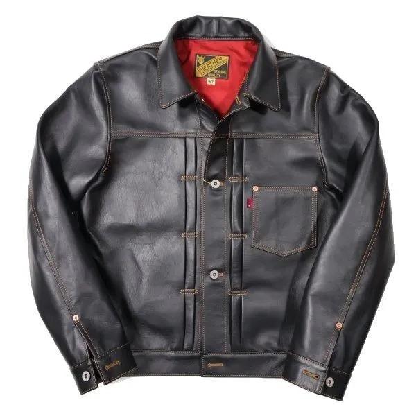 [別注限定モデル]ワイツーレザー CHB-140-T CHROME ECO HORSE WWII JEAN JACKET クロムエコホース レザージャケット 馬革 Y'2LEATHER 2026年の画像